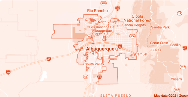 cavu-office-map-albuquerque-new-mexico